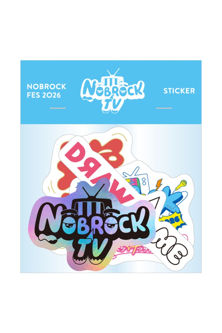 NOBROCK FESステッカーセット