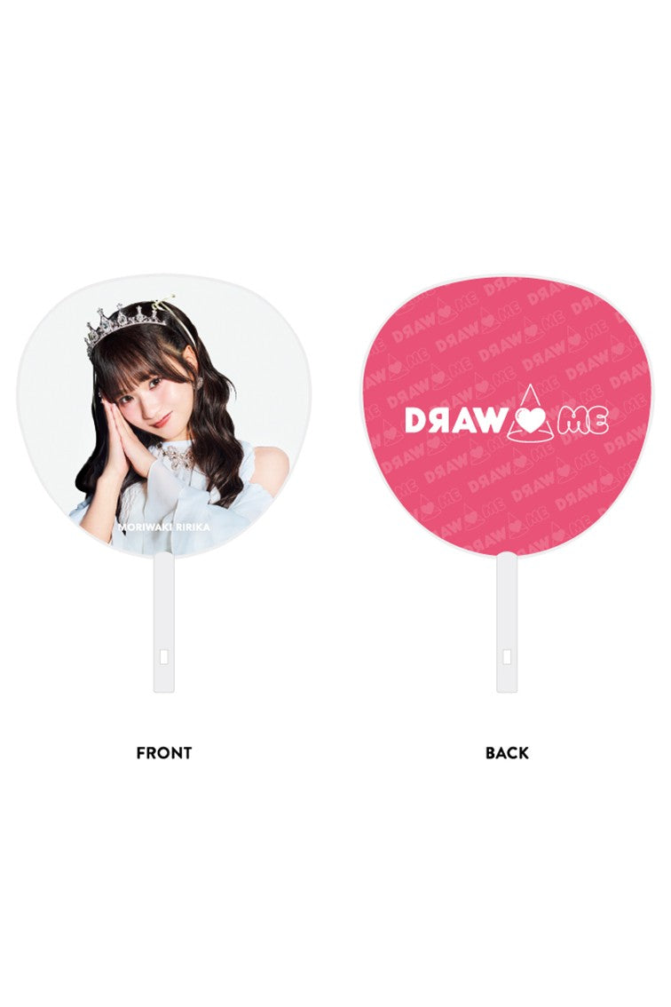 【受注生産：4月以降お届け予定】DRAW♡ME ジャンボうちわ