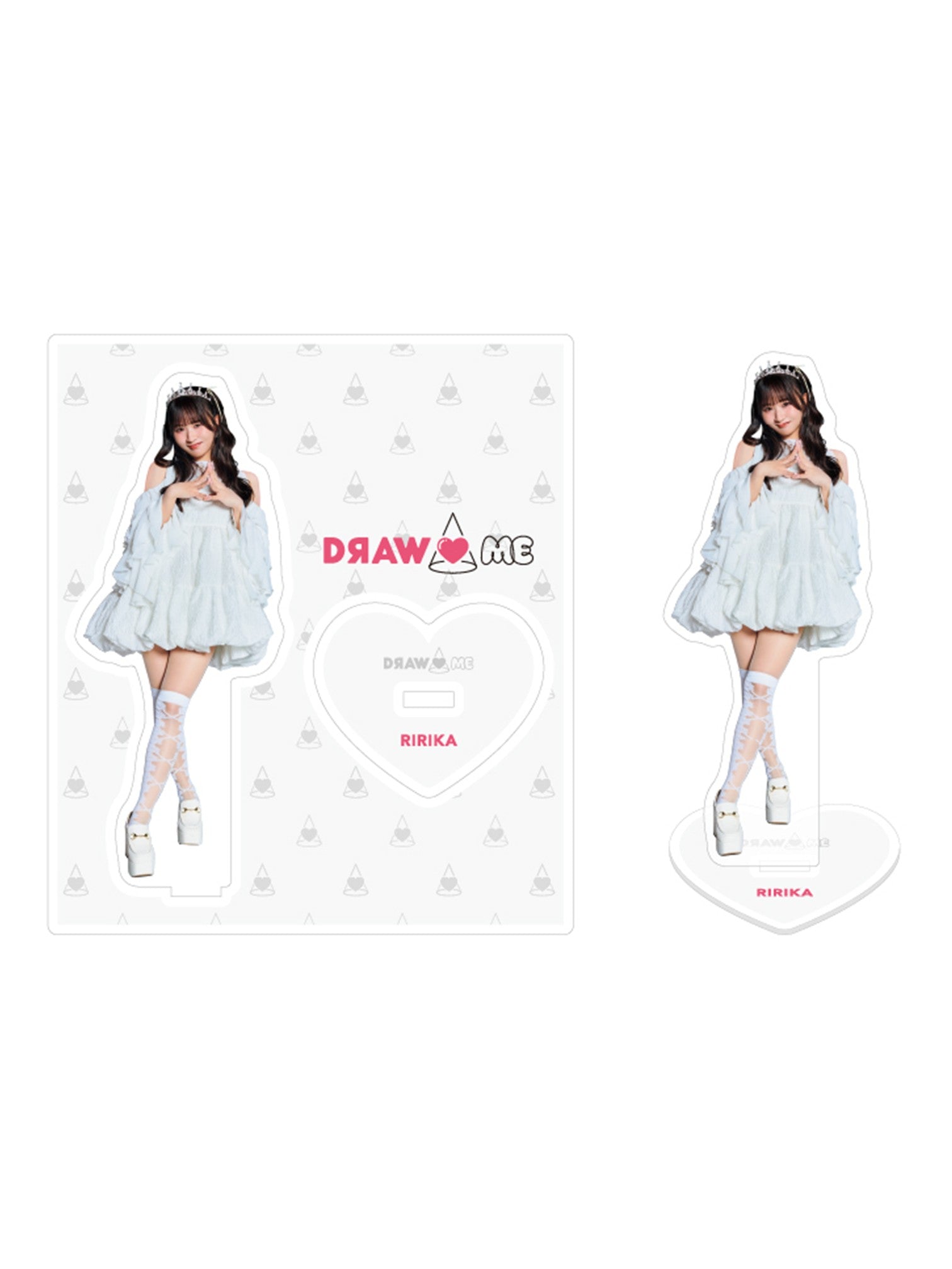 【受注生産：4月以降お届け予定】DRAW♡ME アクリルスタンド
